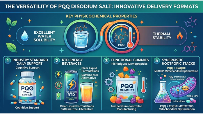 PQQ Formulation Applications Beyond Traditional Capsules