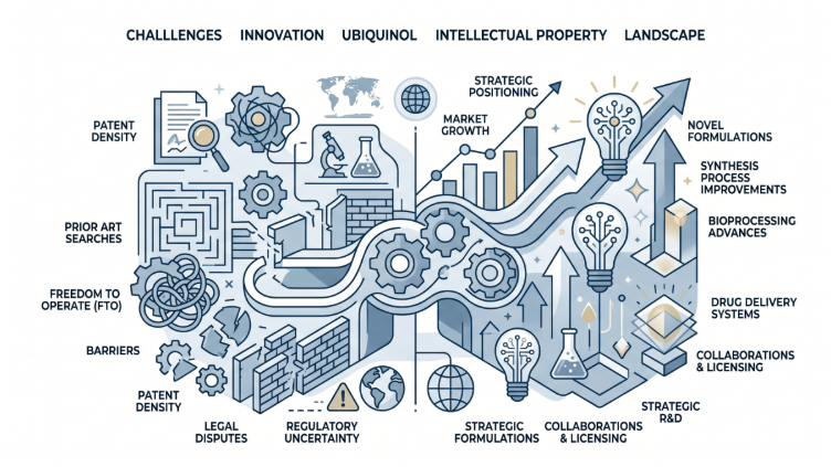 The Challenges and Innovation to Ubiquinol Intellectual Property Landscape
