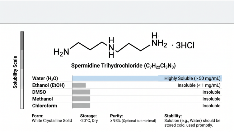 Spermidine Trihydrochloride Solubility